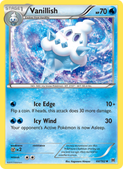 Vanillish - pokemon TCG Card