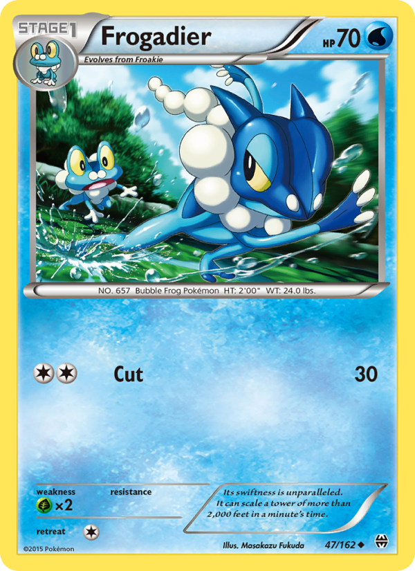 Frogadier - Pokémon TCG Card