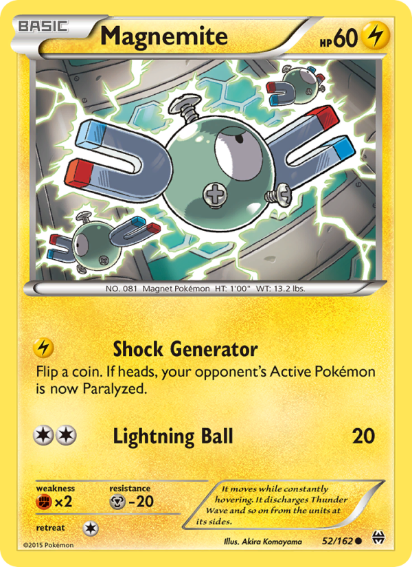 Magnemite - Pokémon TCG Card