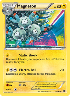Magneton - pokemon TCG Card