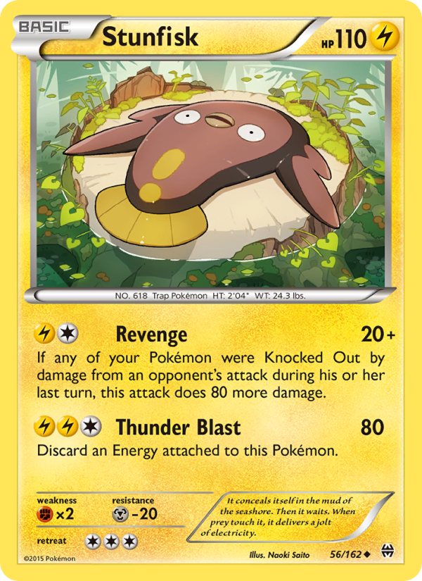 Stunfisk - Pokémon TCG Card