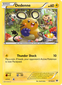 Dedenne - pokemon TCG Card