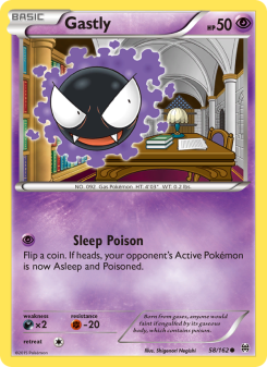 Gastly - pokemon TCG Card