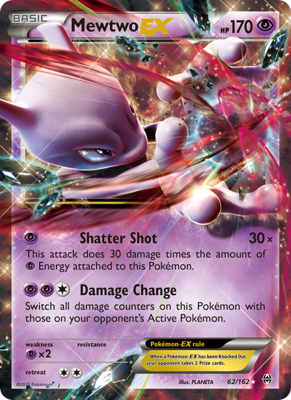 Mewtwo EX - Pokémon TCG Card