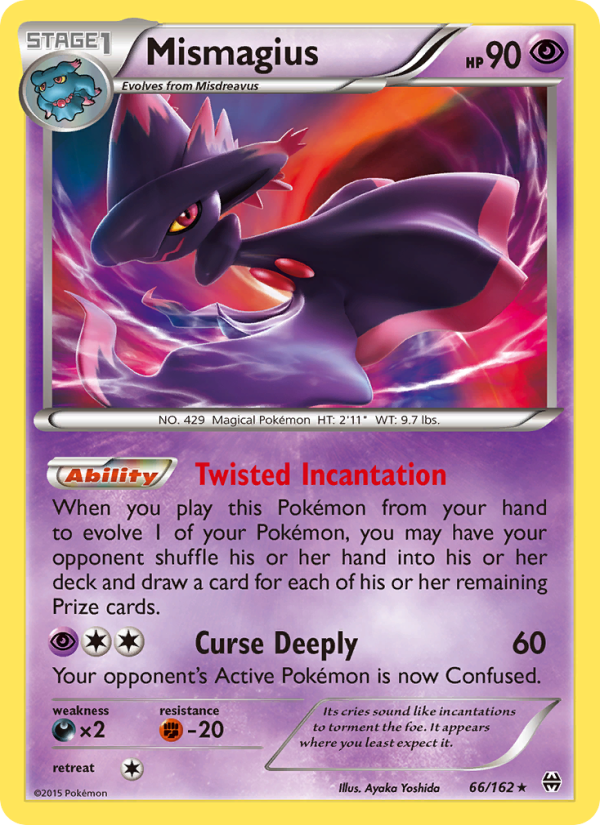Mismagius - Pokémon TCG Card