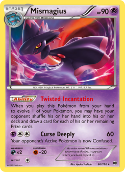Mismagius - pokemon TCG Card