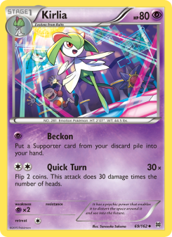 Kirlia - pokemon TCG Card