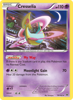 Cresselia - pokemon TCG Card