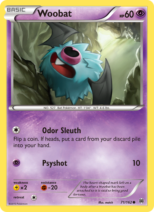 Woobat - Pokémon TCG Card