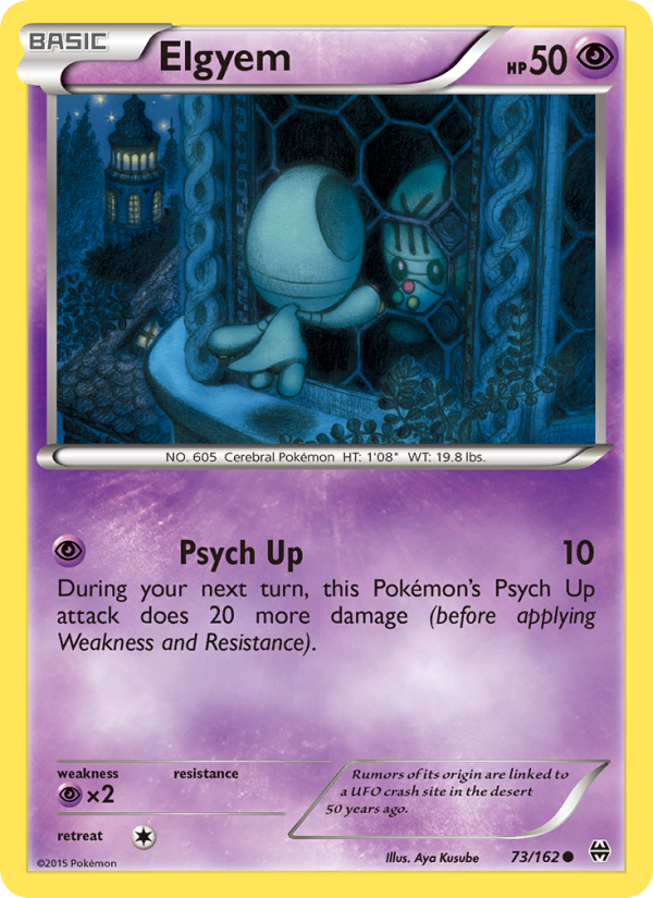 Elgyem - Pokémon TCG Card