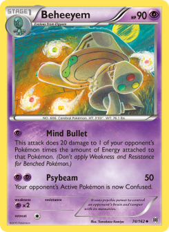 Beheeyem - pokemon TCG Card