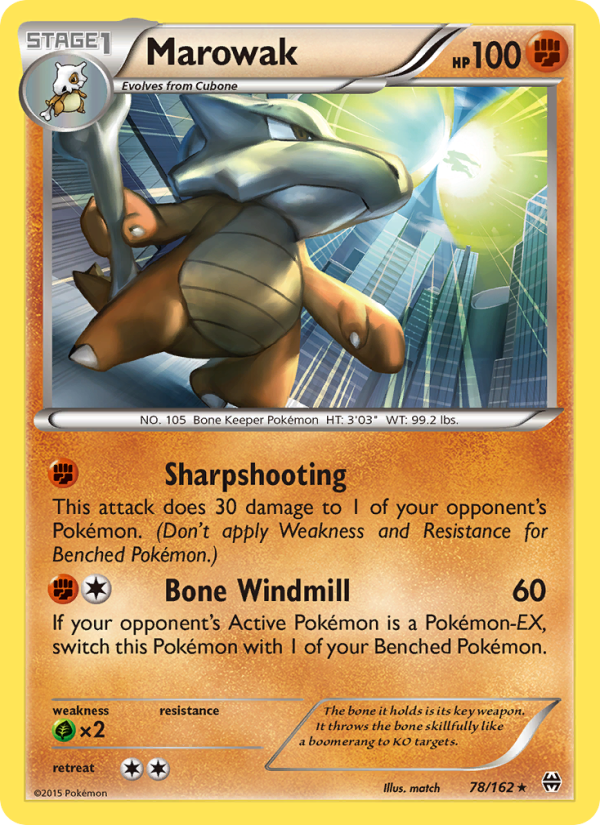 Marowak - Pokémon TCG Card