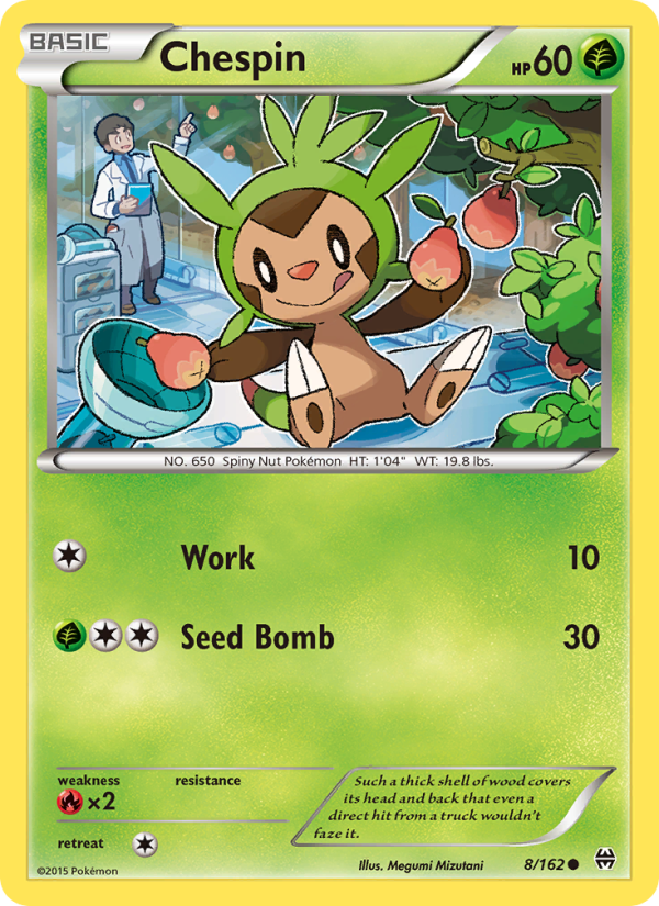 Chespin - Pokémon TCG Card