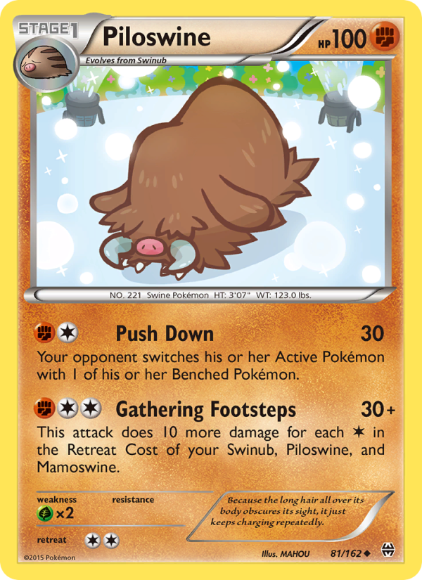 Piloswine - Pokémon TCG Card