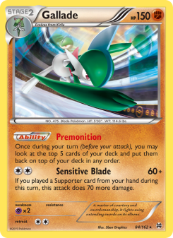Gallade - pokemon TCG Card