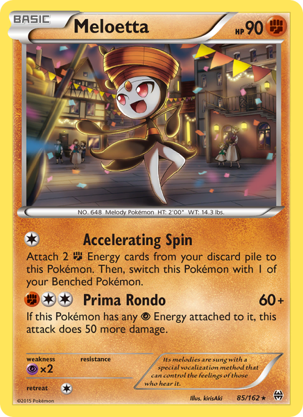 Meloetta - Pokémon TCG Card