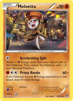 Meloetta - pokemon TCG Card