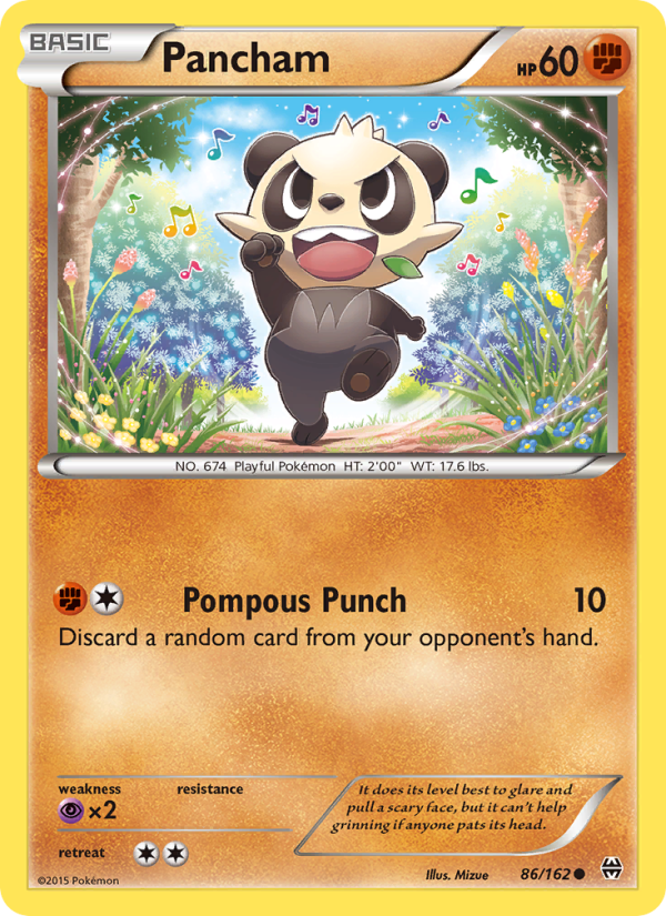 Pancham - Pokémon TCG Card