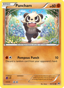 Pancham - pokemon TCG Card