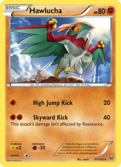 Hawlucha - pokemon TCG Card