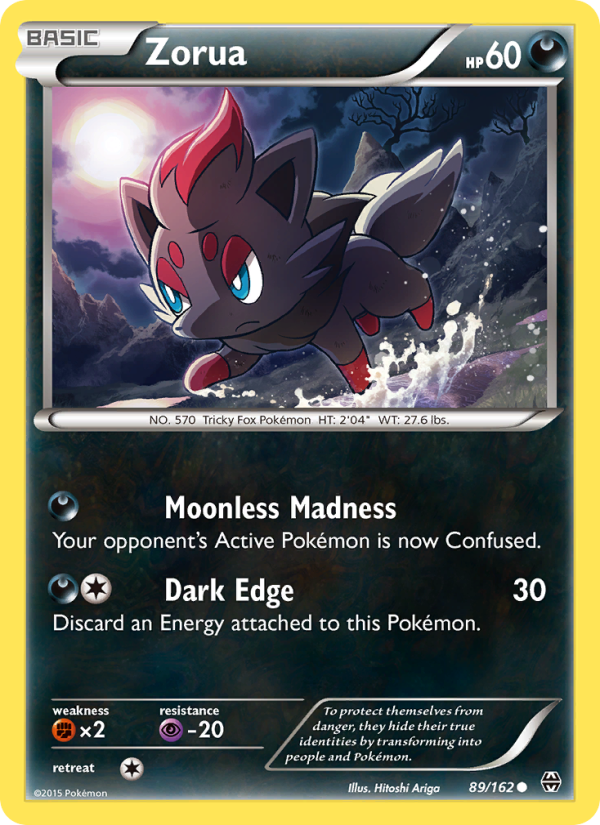 Zorua - Pokémon TCG Card