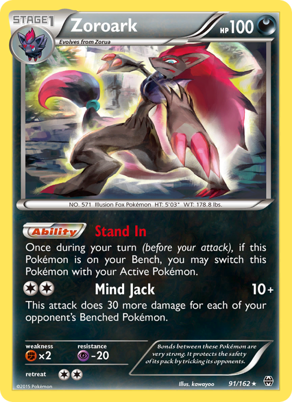 Zoroark - Pokémon TCG Card