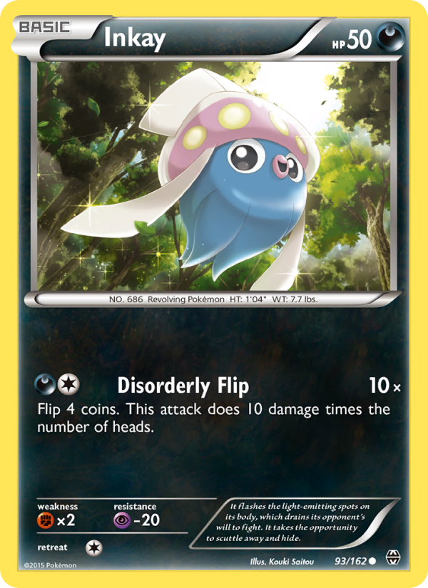 Inkay - Pokémon TCG Card