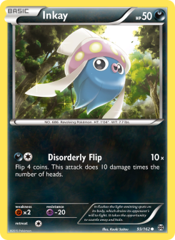 Inkay - pokemon TCG Card