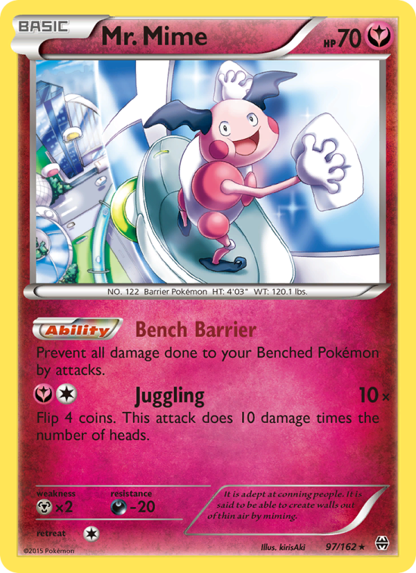Mr. Mime - Pokémon TCG Card