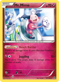 Mr. Mime - pokemon TCG Card