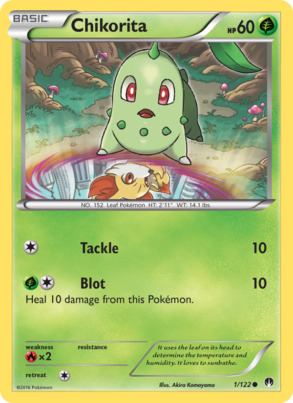Chikorita - Pokémon TCG Card