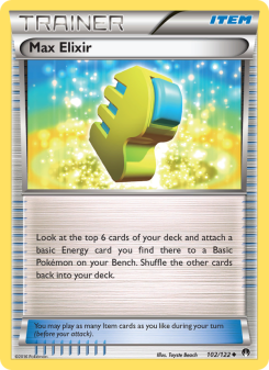 Max Elixir - pokemon TCG Card