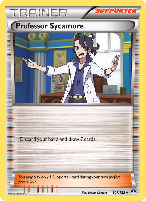 Professor Sycamore - Pokémon TCG Card