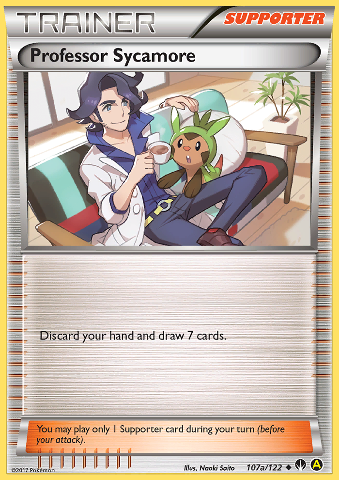 Professor Sycamore - Pokémon TCG Card