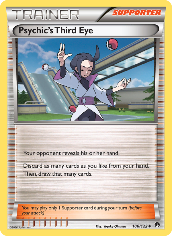 Psychic's Third Eye - Pokémon TCG Card