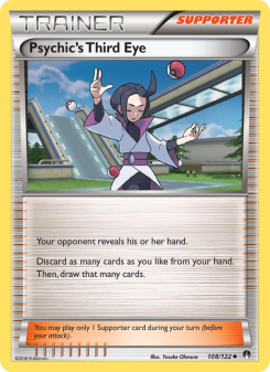 Psychic's Third Eye - pokemon TCG Card