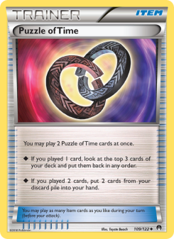 Puzzle of Time - pokemon TCG Card