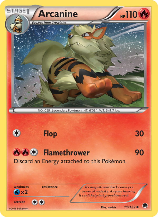 Arcanine - Pokémon TCG Card