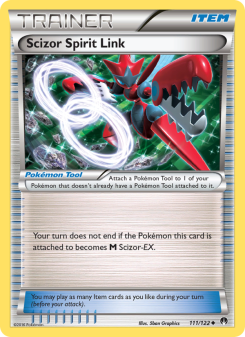 Scizor Spirit Link - pokemon TCG Card