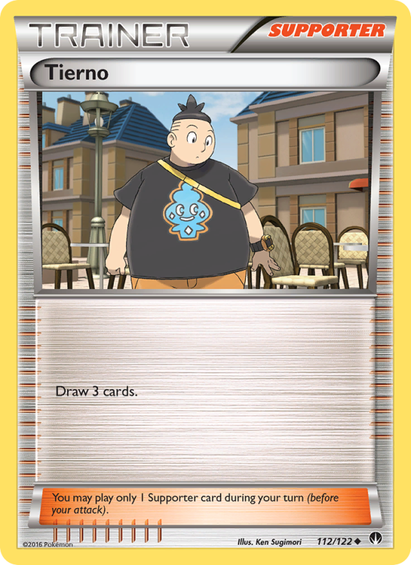 Tierno - Pokémon TCG Card