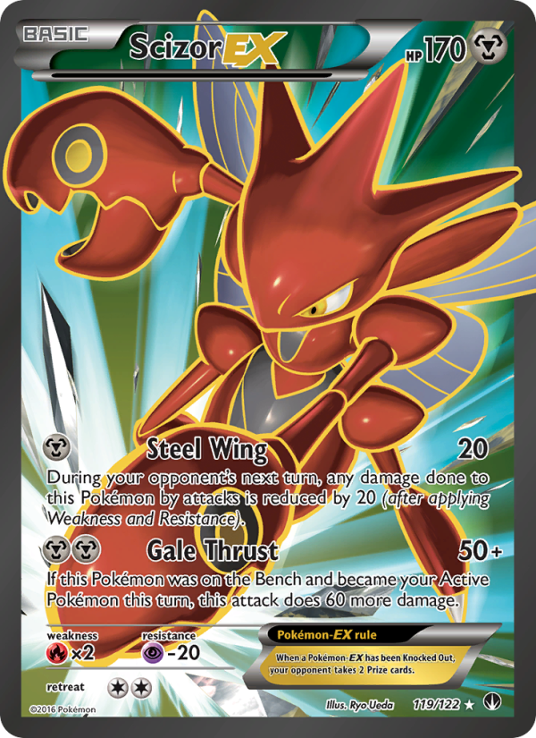 Scizor EX - Pokémon TCG Card