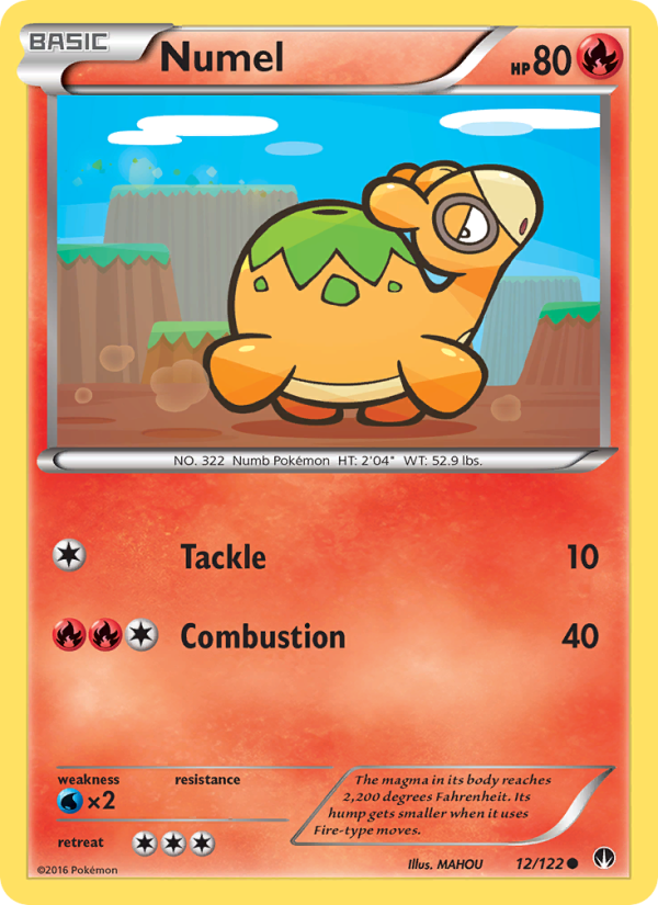 Numel - Pokémon TCG Card