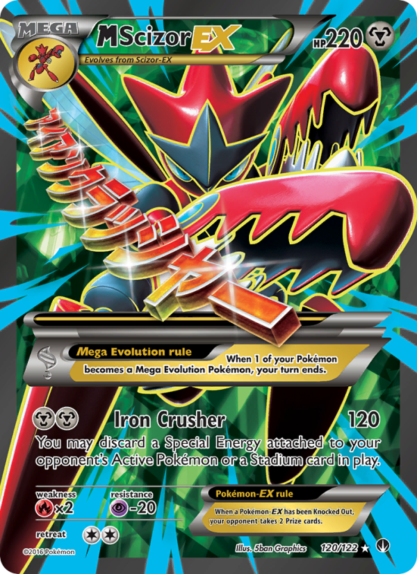 M Scizor EX - Pokémon TCG Card