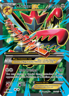 M Scizor EX - pokemon TCG Card