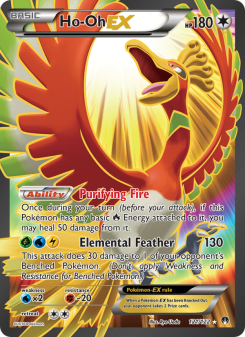 Ho-Oh EX - pokemon TCG Card