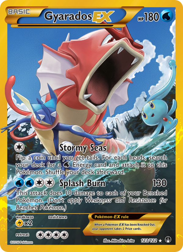 Gyarados EX - Pokémon TCG Card