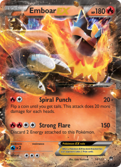 Emboar EX - pokemon TCG Card