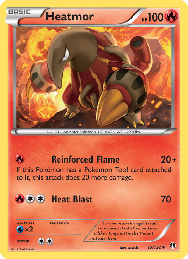 Heatmor - Pokémon TCG Card
