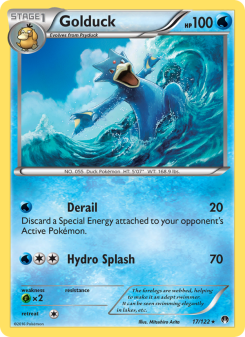 Golduck - pokemon TCG Card