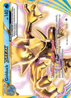 Golduck BREAK - pokemon TCG Card